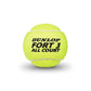 Dunlop Fort All Court Tennis Ball (Green) 1 Can | 3 Balls