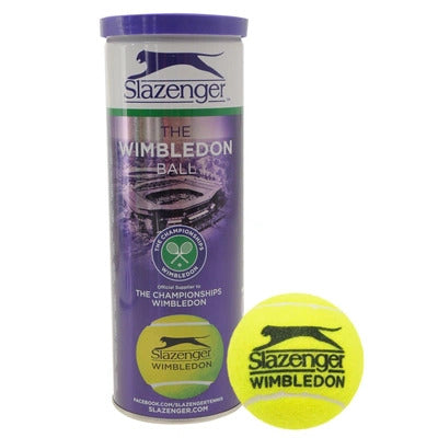 Slazenger Wimbledon Multicolour Tennis Ball - 1 Can| 3 Balls