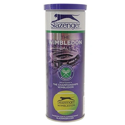 Slazenger Wimbledon Multicolour Tennis Ball - 1 Can| 3 Balls