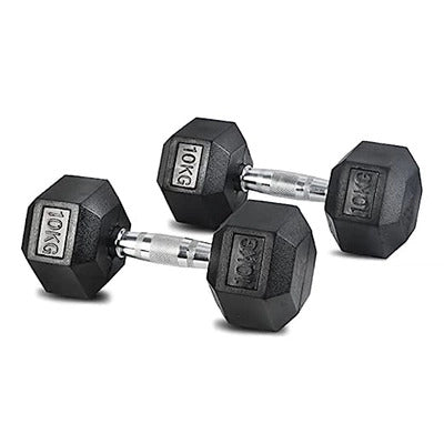 Cosco Hexa Dumbbell Rubber