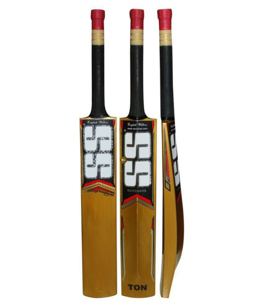 SS Magnum Gold English Willow Cricket Bat