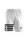 321 Sportswear Boys Pro Stripes White Shorts