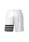 321 Sportswear Boys Pro Stripes White Shorts