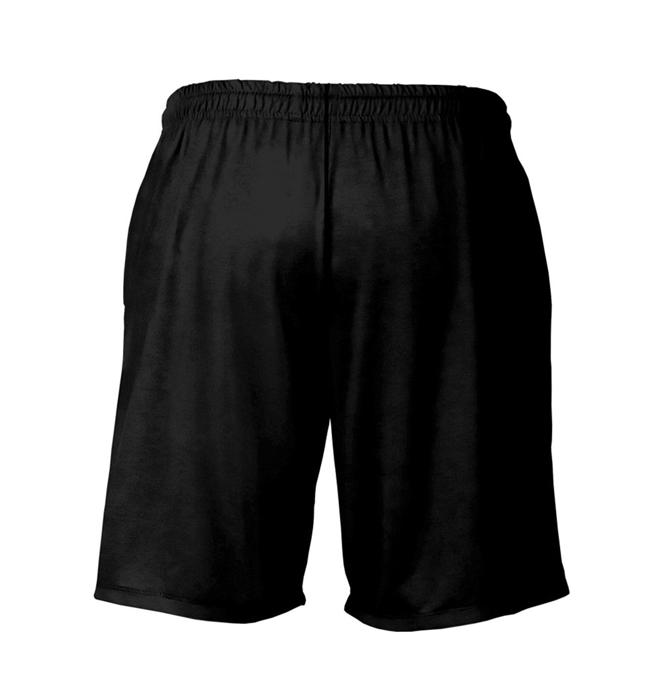 321 Sportswear Boys Black Printed Regular Fit Sports Shorts