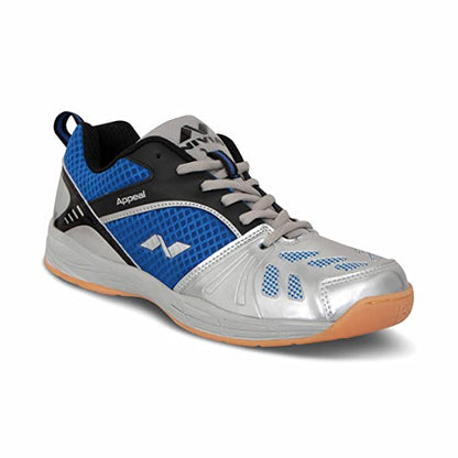 Nivia unisex-child Appeal Badminton Shoes - Blue