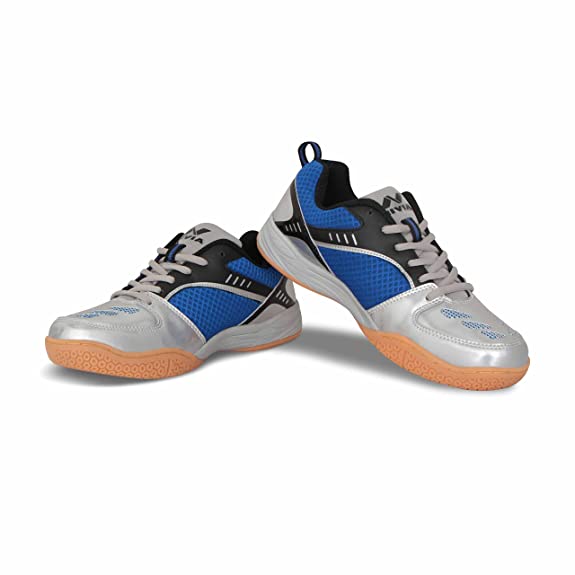 Nivia unisex-child Appeal Badminton Shoes - Blue