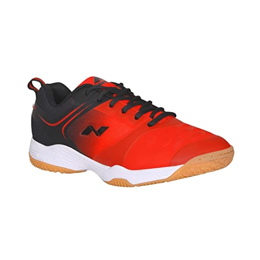 Nivia HY-Court 2.0 Men's Badminton Shoes - Red